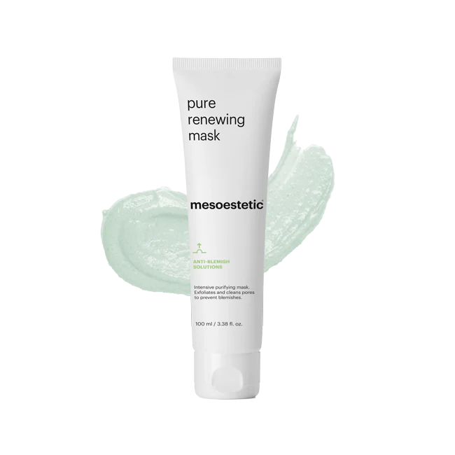 Mesoestetic Pure Renewing Mask | Intensive Purifying Mask for Oily and Acne-Prone Skin 100 ml