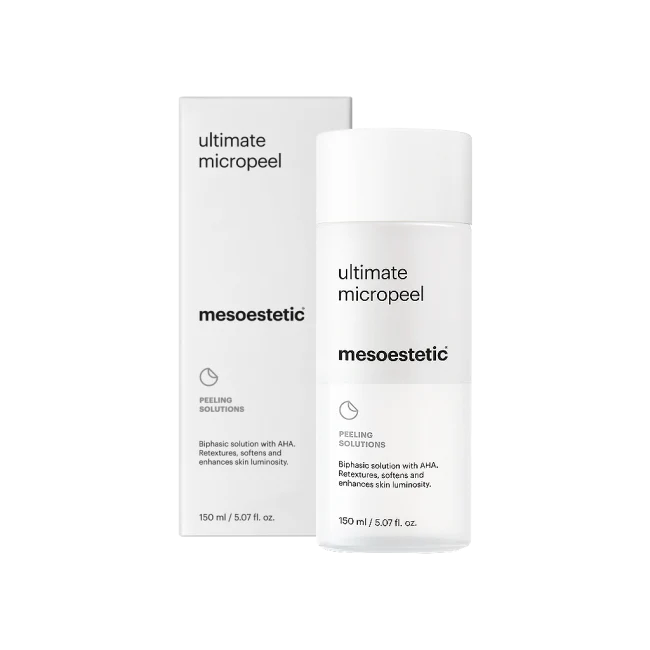 Mesoestetic ultimate micropeel | Superficial two-phase micropeel for facial skin 150 ml