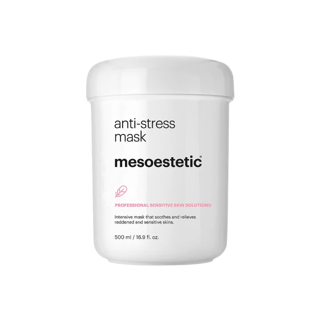 Mesoestetic Anti-Stress Mask | Professional Soothing Face Mask for Sensitive and Irritated Skin 500 ml