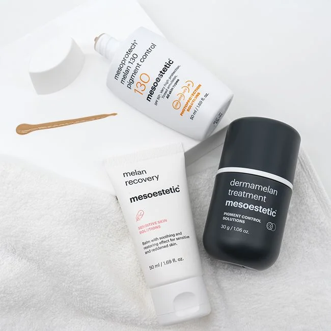 Mesoestetic dermamelan® home pack | At‑home care kit for professional pigmentation correction