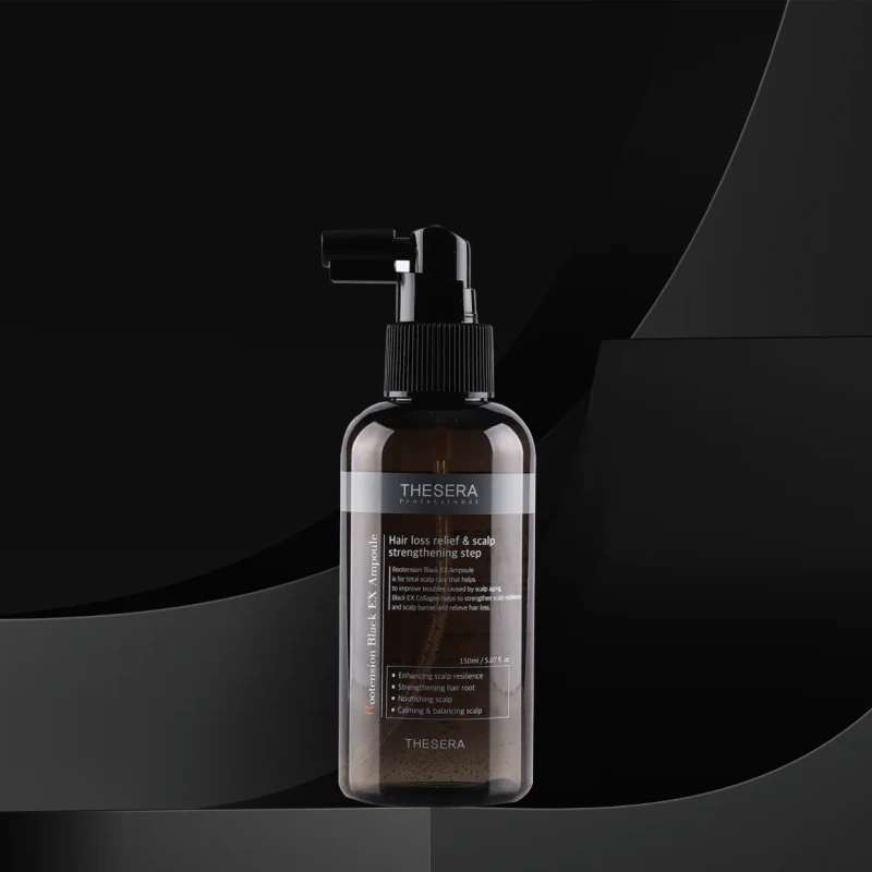 Thesera Rootension Black Ex Ampoule 150 ml