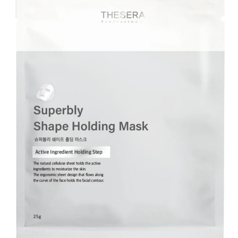 THESERA Superbly Shape Holding Mask | Biocellulose Face Mask with Lifting Effect 1 x 25 g