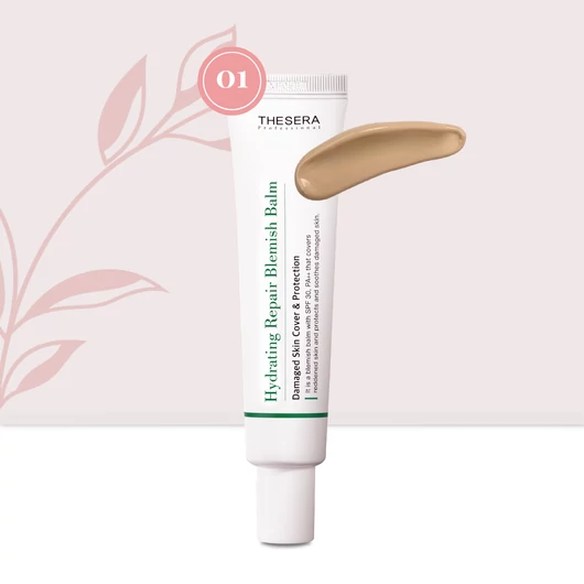 THESERA Hydrating Repair Blemish Balm SPF30 | Hydrating BB Cream with Tone 30 ml