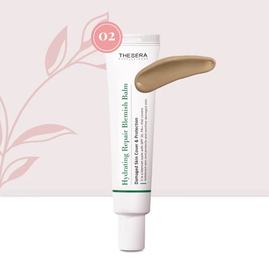 THESERA Hydrating Repair Blemish Balm SPF30 | Hydrating BB Cream with Tone 30 ml