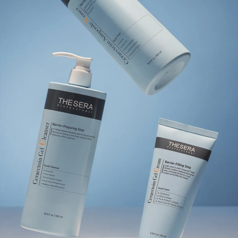 THESERA Cera Ectoin Gel Cleanser | Gentle Cleansing Gel with Ceraectoin™ 500 ml