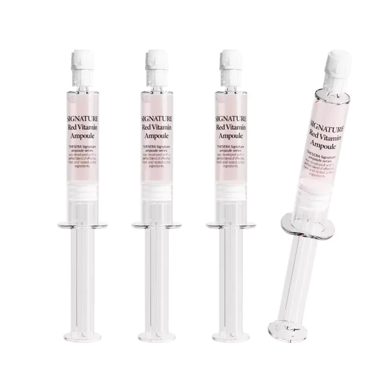 THESERA Signature Red Vitamin Exosome Ampoule | Radiance-Boosting Exosome Ampoule 4 ml
