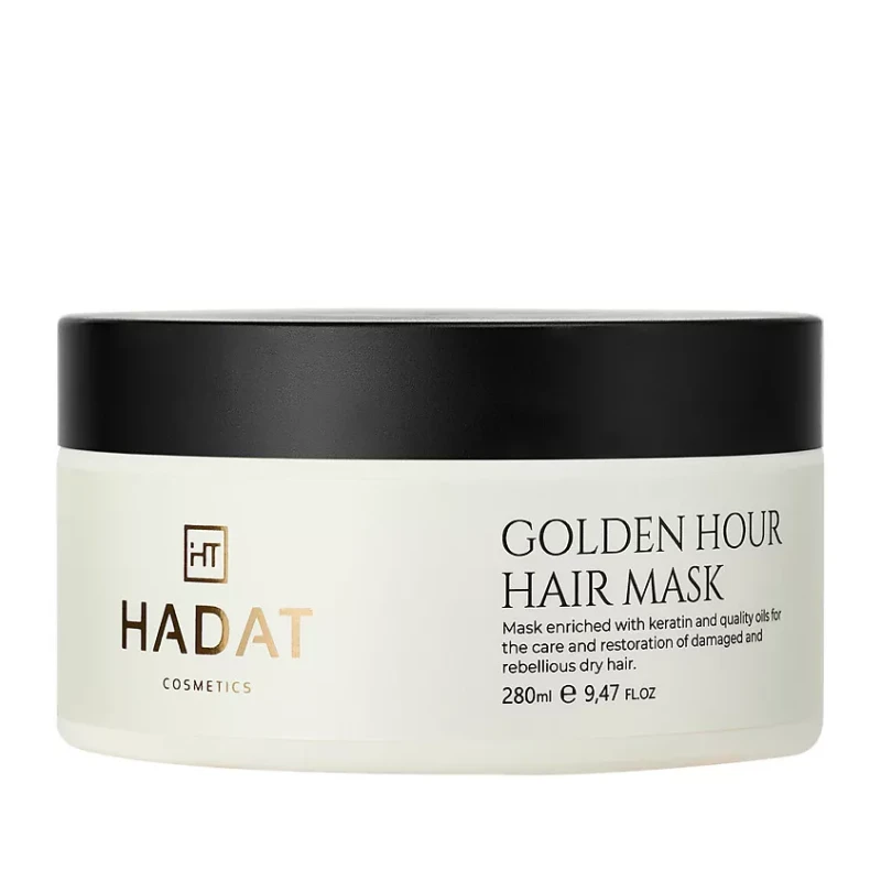 HADAT Golden Hour Hair Mask | Restorative Hair Mask 280 ml
