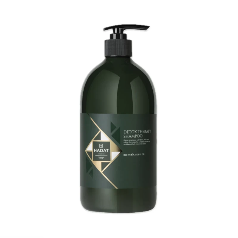 Hadat Cosmetics Detox Therapy Shampoo | Detoxifying shampoo for deep yet gentle scalp cleansing 50 ml / 250 ml / 800 ml
