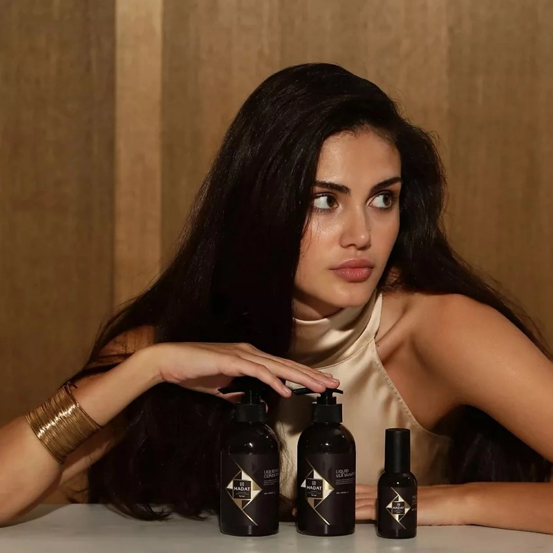 HADAT Liquid Silk Oil | Nourishing Hair Oil for Smoothness & Heat Protection 100 ml