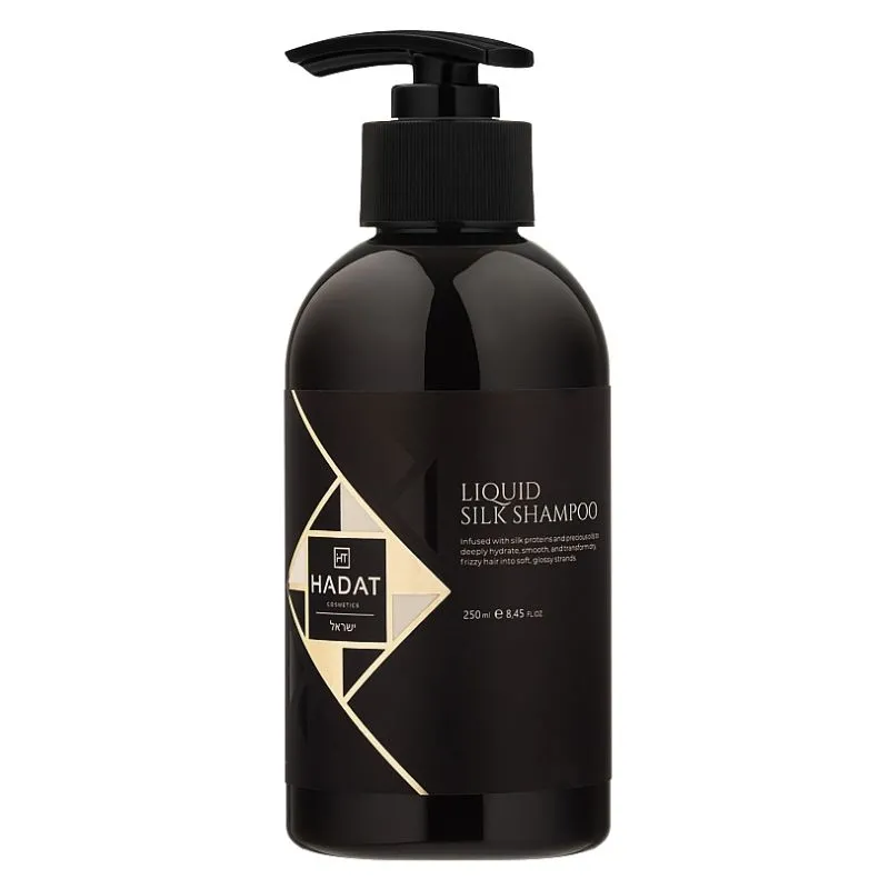 HADAT Liquid Silk Shampoo | Shampoo for Hair Shine and Smoothness 250 ml / 800 ml