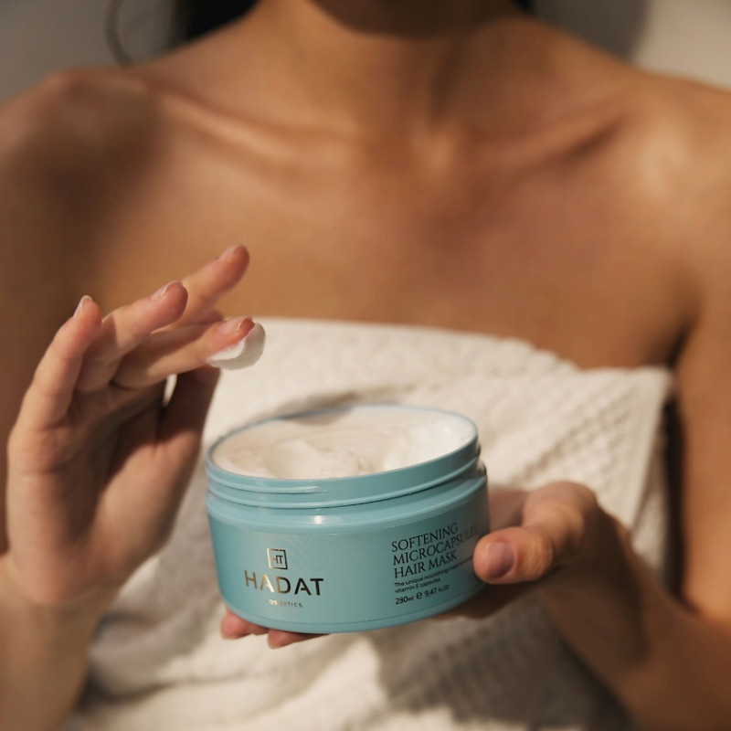 HADAT Softening Microcapsule Hair Mask | Smoothing Hair Mask with Microcapsules 280 ml