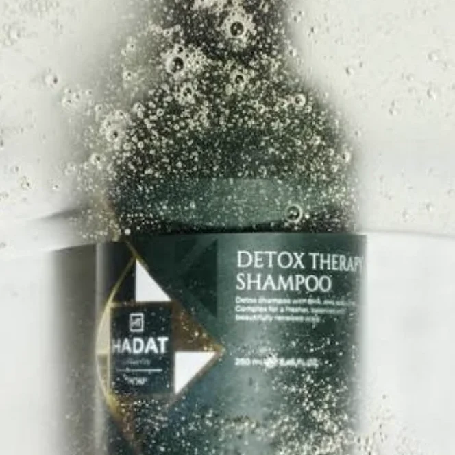 Hadat Cosmetics Detox Therapy Shampoo | Detoxifying shampoo for deep yet gentle scalp cleansing 50 ml / 250 ml / 800 ml