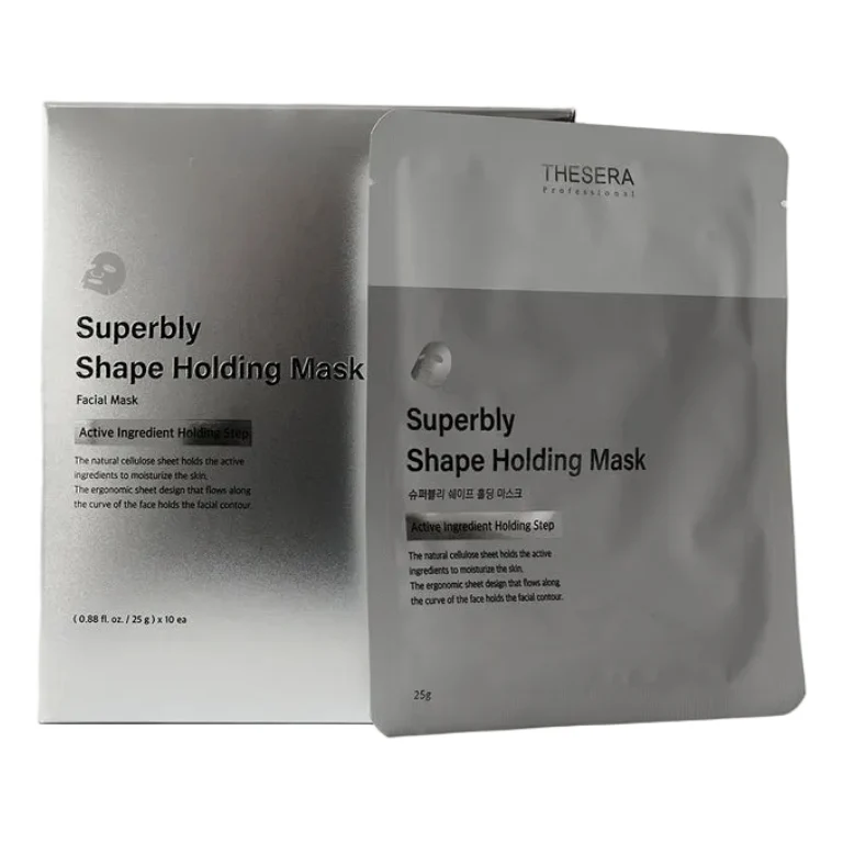 THESERA Superbly Shape Holding Mask | Biocellulose Face Mask with Lifting Effect 1 x 25 g