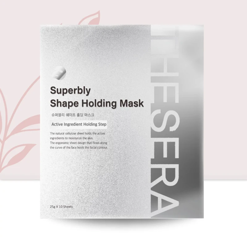 THESERA Superbly Shape Holding Mask | Biocellulose Face Mask with Lifting Effect 1 x 25 g