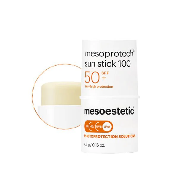 Mesoestetic mesoprotech® Sun Stick 100 | SPF 50+ sun stick for sensitive areas 4.5 g