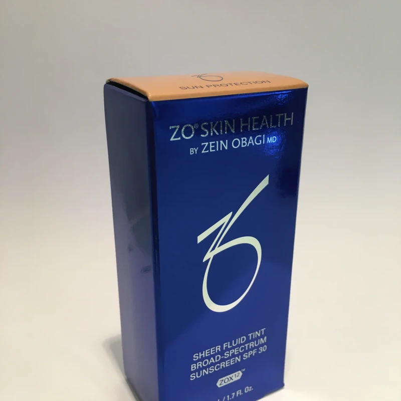 ZO Skin Health Sheer Fluid Tint Broad Spectrum SPF 30 | Ultra-Light Tinted SPF Fluid for Face, Shade Light Medium, 50 ml