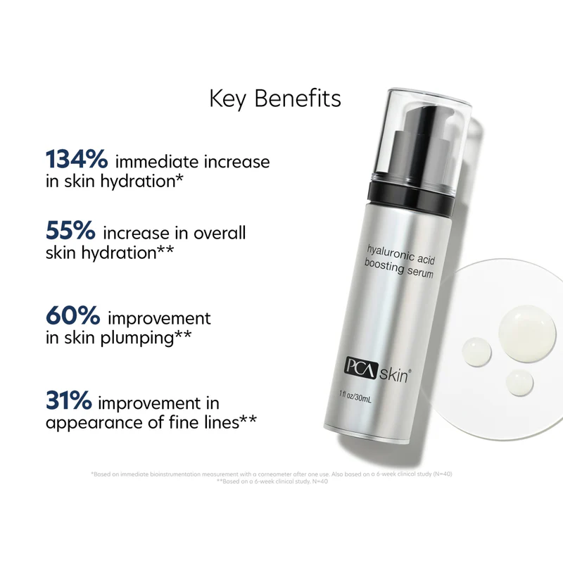 PCA Skin Hyaluronic Acid Boosting Serum | Intensive Moisturising Serum 30 ml