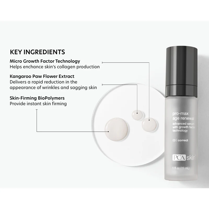 PCA Skin Pro-Max Age Renewal | Serum with Growth Factors 29 ml