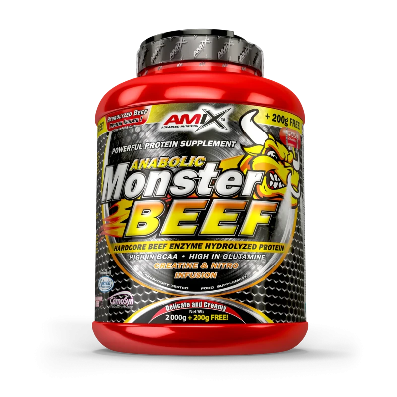 Amix Anabolic Monster Beef Protein | Hydrolysed Beef Protein 2200 g