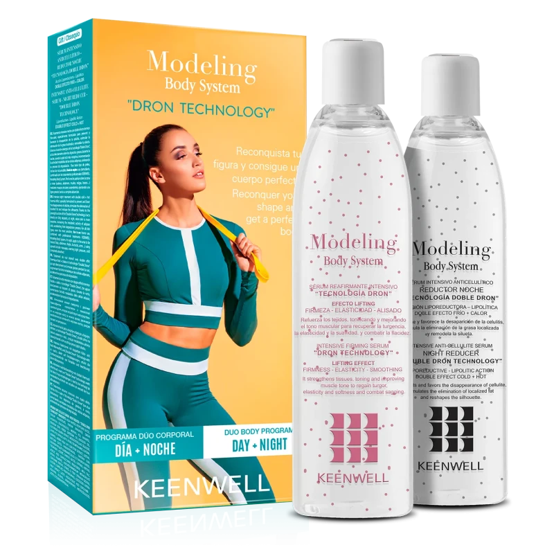 Keenwell Duo Program Day + Night – DRON Technology 03 | Two‑Phase Body Serums 2×250 ml