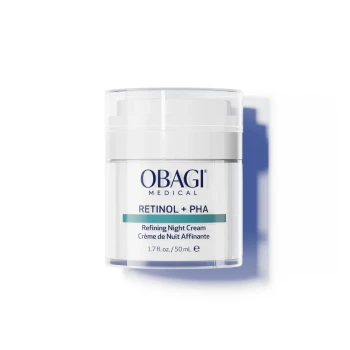 OBAGI MEDICAL Retinol + PHA Refining Night Cream | Night cream with microencapsulated retinol and PHA