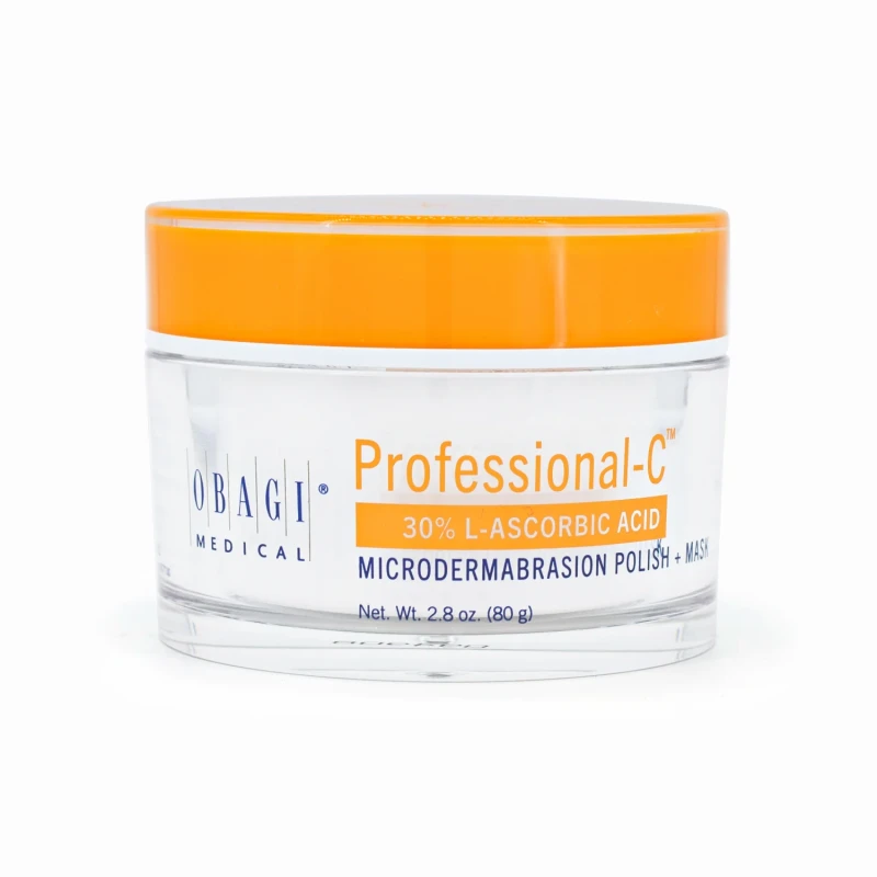 OBAGI MEDICAL Professional-C Microdermabrasion Polish + Mask | Vitamin C Micro-Scrub & Mask, 80 g