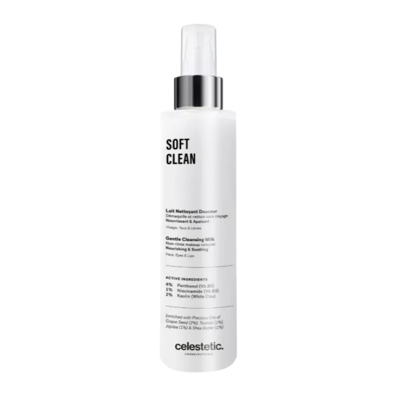 Celestetic Soft Clean | Gentle Cleansing Milk for Dry and Sensitive Skin 200 ml