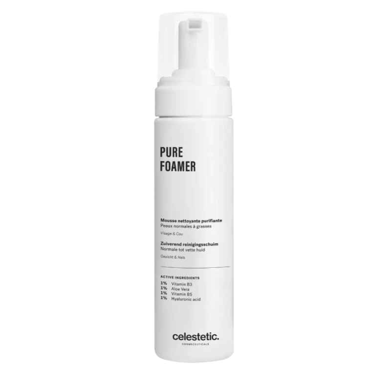 Celestetic Pure Foamer | Cleansing Face Foam for Problematic Skin 200 ml