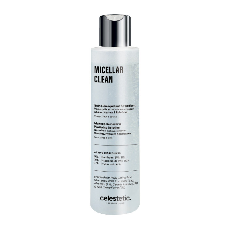 Celestetic Micellar Clean | Micellar Water for Makeup Removal 200 ml