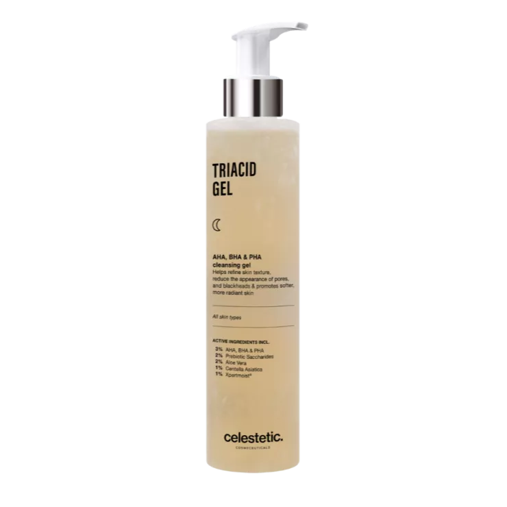 Celestetic TriAcid Gel | Exfoliating Cleansing Gel 200 ml