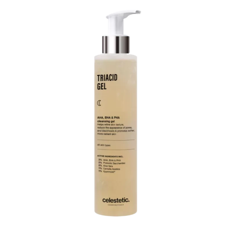 Celestetic TriAcid Gel | Exfoliating Cleansing Gel 200 ml
