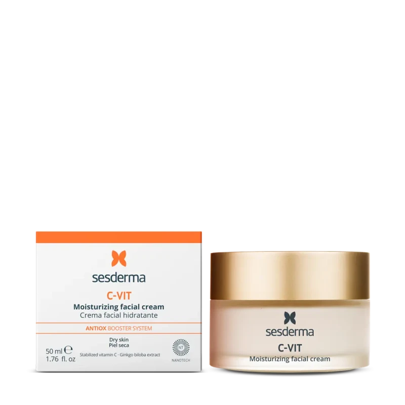 Sesderma C-VIT Moisturising Facial Cream | Moisturising Face Cream with Vitamin C 50 ml