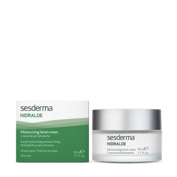 Sesderma Hidraloe Moisturizing Facial Cream | Moisturising Aloe Vera Face Cream 50 ml