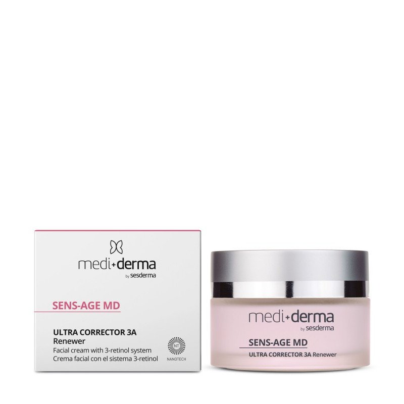 Mediderma Sens-Age Ultra Corrector 50 ml | Anti-age cream with 3 retinols