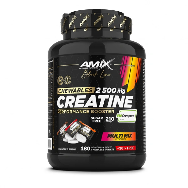 Amix Creatine Creapure | Creatine Chewable Tablets 210 tablets