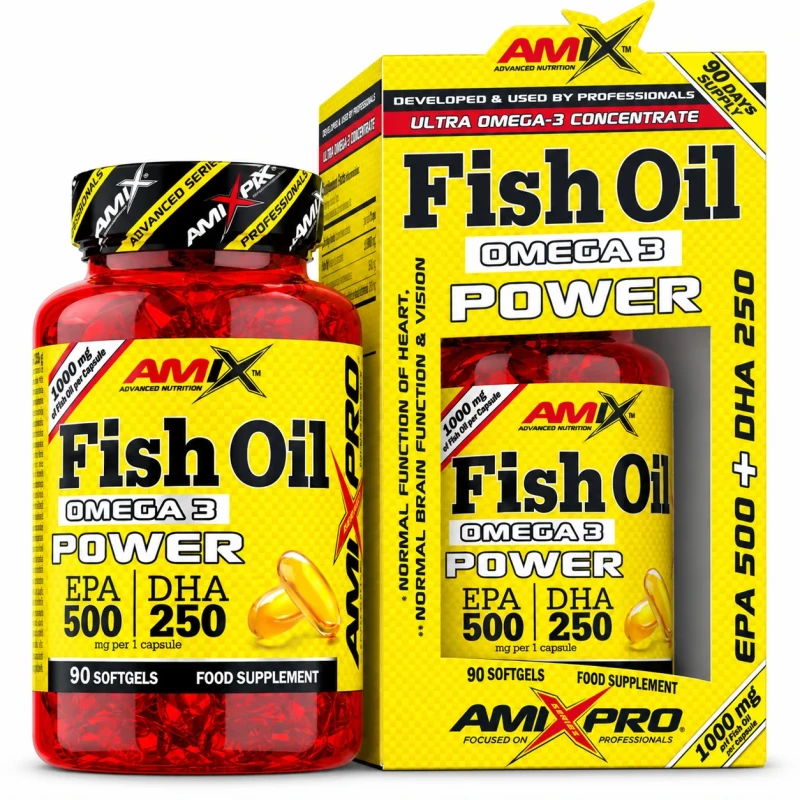 AmixPro Fish Oil Omega3 Power | Omega-3 90 capsules