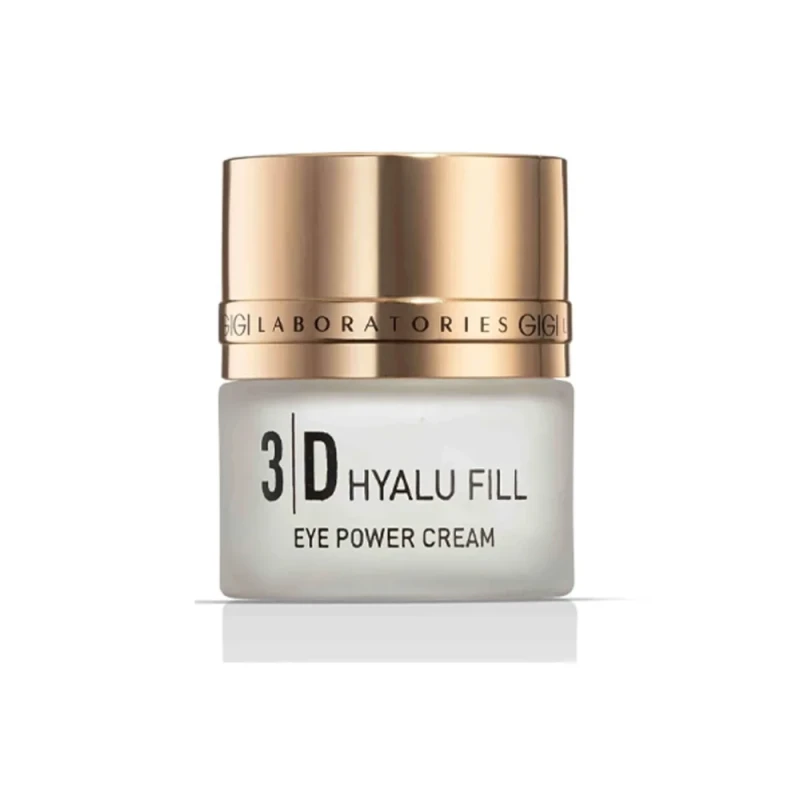 GIGI 3D Hyalu Fill Eye Power Cream | Restorative Eye Cream with Hyaluronic Acid 20 ml