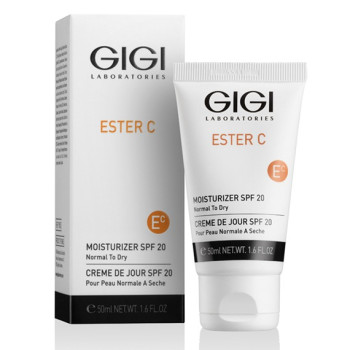 GIGI Ester C Moisturizer SPF20 | Moisturising Day Cream with SPF20 50 ml