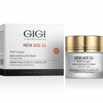GIGI New Age G4 Neck & Decollete Cream | Anti-Ageing Neck & Decolletage Cream 50 ml