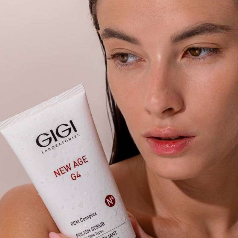 GIGI New Age G4 Polish Scrub | Cleansing Scrub with Bamboo Granules 200 ml