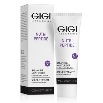 GIGI Nutri Peptide Balancing Moisturizer | Moisturising Cream for Oily Skin 50 ml