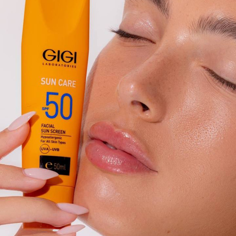 GIGI Sun Care Ultra Light SPF50 | Lightweight Sunscreen for Face 50 ml