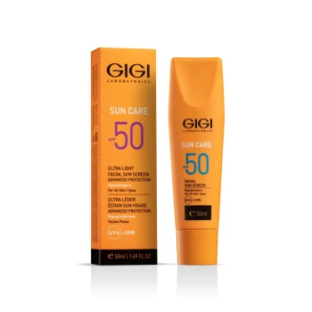 GIGI Sun Care Ultra Light SPF50 | Lightweight Sunscreen for Face 50 ml