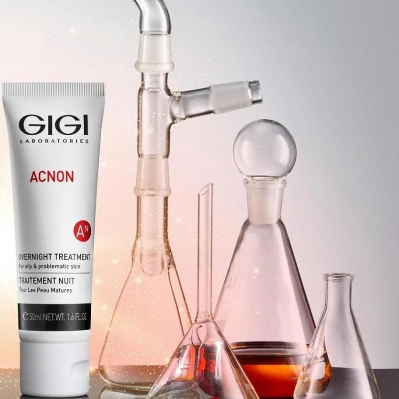 GIGI Acnon Overnight Treatment | Night Cream for Acne with Retinol 50 ml