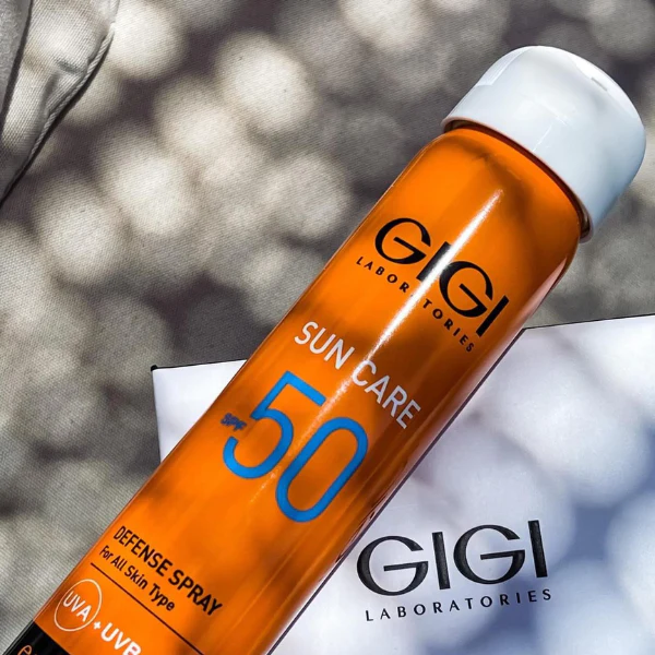 GIGI Sun Care Defense Spray SPF50 | Sunscreen Spray for Face and Body 75 ml