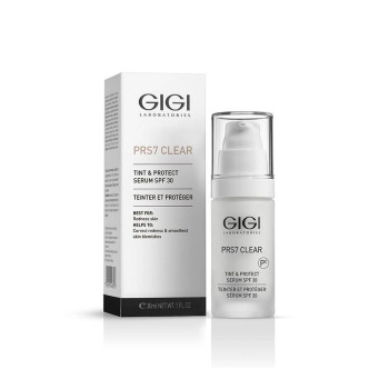 GIGI PRS7 Clear Tint & Protect SPF30 | Tinted SPF cream for sensitive skin 30 ml