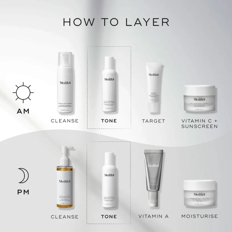 Medik8 Daily Refresh Balancing Toner | Refreshing Balancing Toner 150 ml