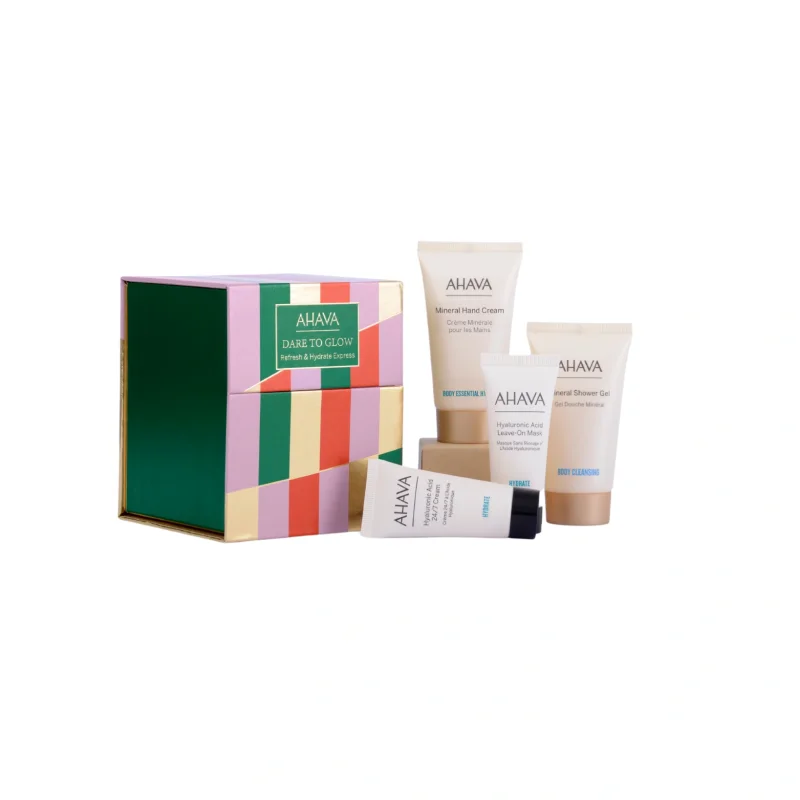 AHAVA Dare To Glow Refresh & Hydrate Express | Gift Set