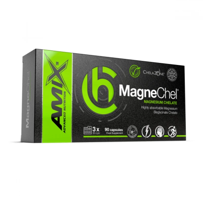 Amix Magnesium Bisglycinate | Magnesium Bisglycinate 90 Capsules
