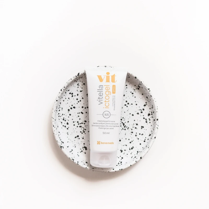 Benemedo Vitella Ictogel | Cleansing Gel for Acne-Prone Skin 50 ml